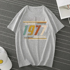 Vintage 1977 Classic Print Tee