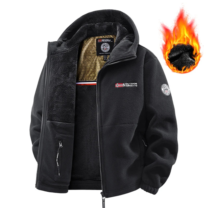Thermal Fleece Outdoor Men Jacket
