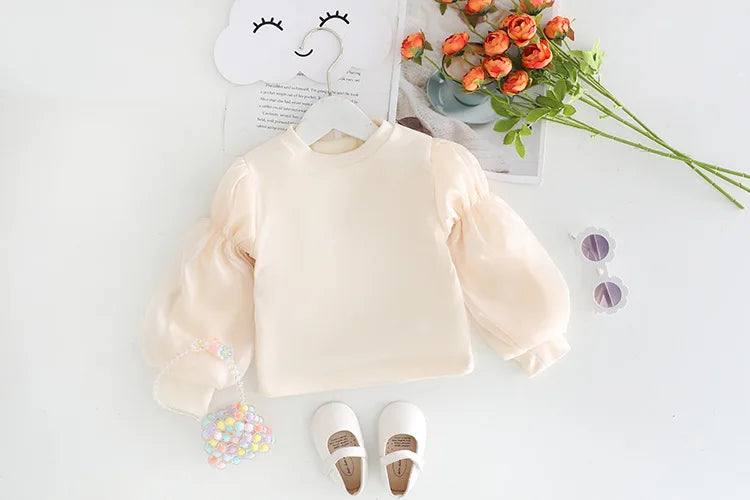 Plush Princess Dress Set for Girls