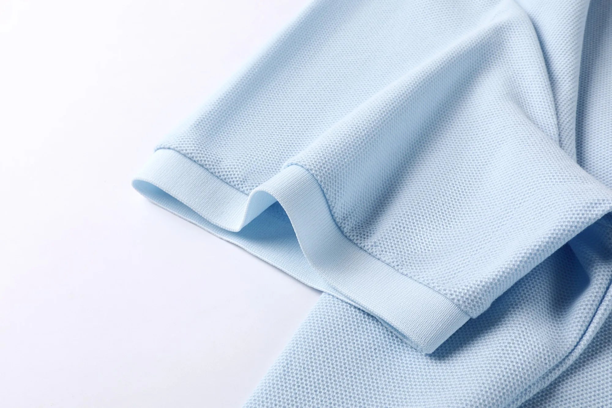 Classic Men Short Sleeve Polo Shirt 100% Mercerized Cotton Breathable Summer Golf Business Casual Athletic Tops