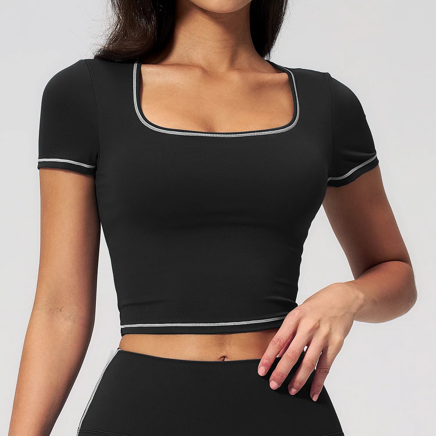 Yoga Shirts Women Sports T-Shirts Fitness Yoga Short Sleeve Gym Workout Top Running Active Shirts Female Push Up Sports T-shirts