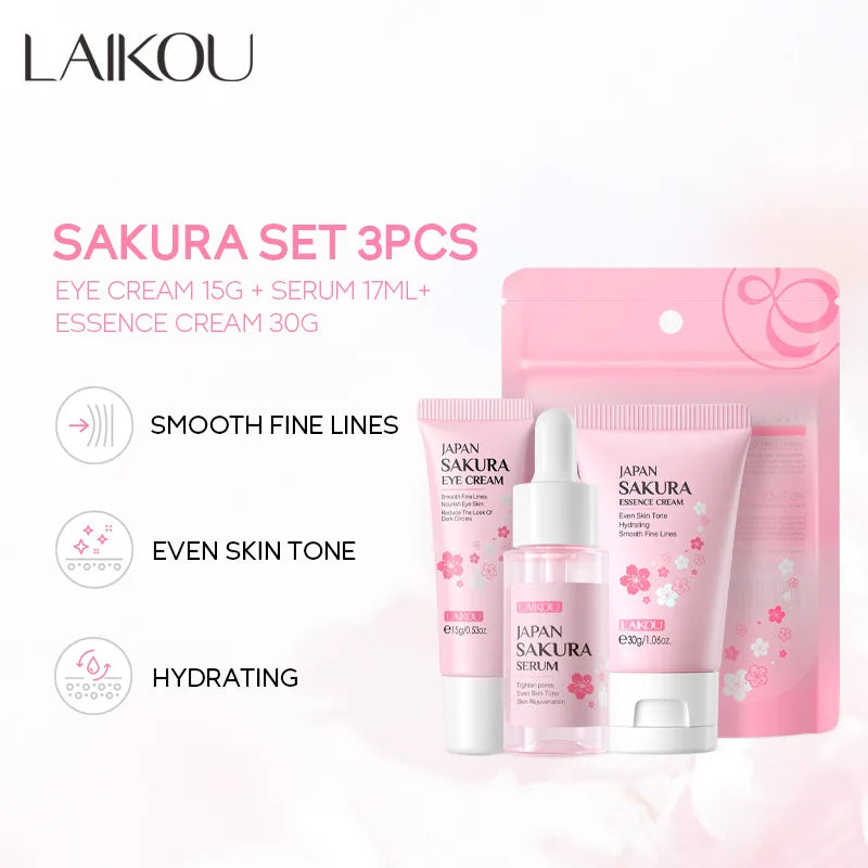 Vitamin C Sakura Facial Care Set