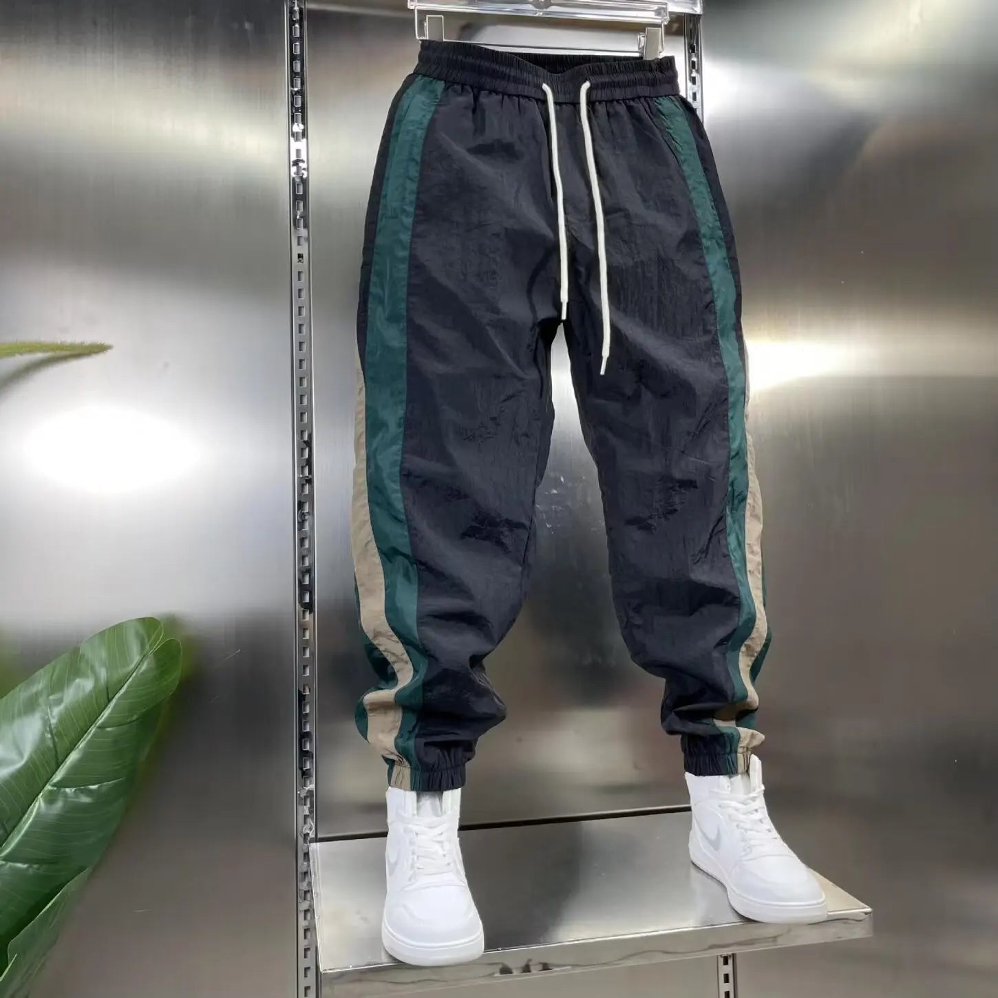 Running MEN FASHION Harajuku Mens Joggers Men's Sweatpants Straight Trousers Men's Summer Clothes Jogger Man Jogging Big Size