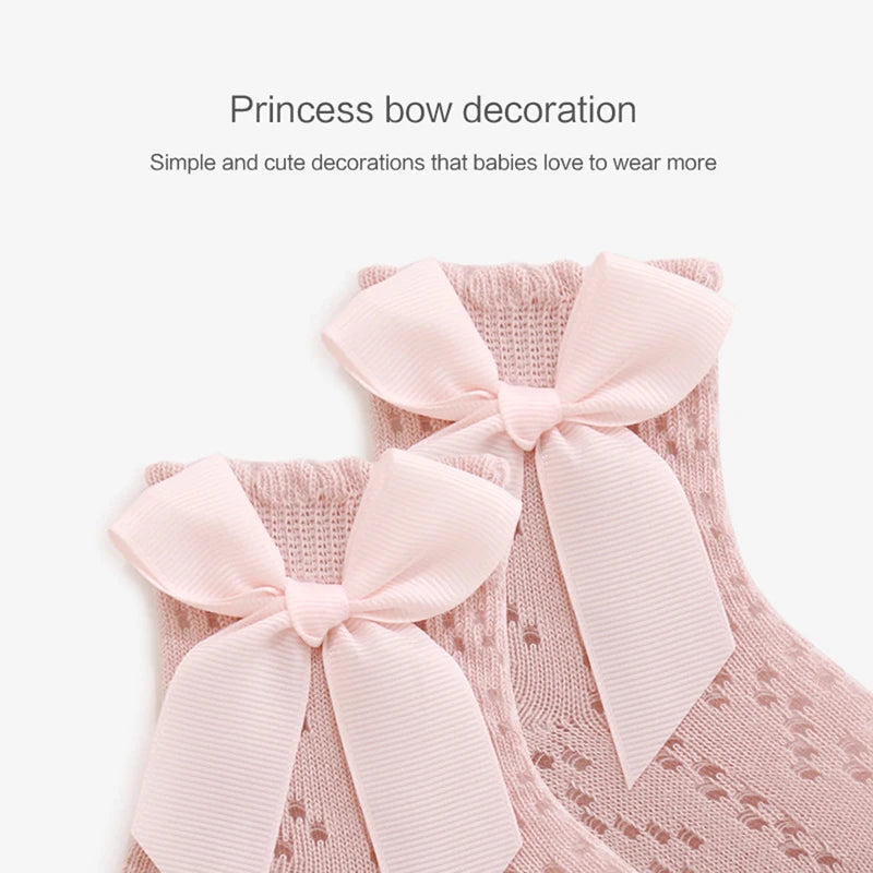 Baby Girl Lace Ruffle Grip Socks