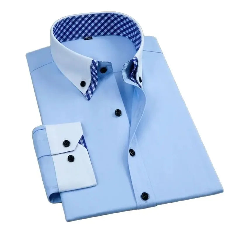 Premium Non-Iron Business Dress Shirt