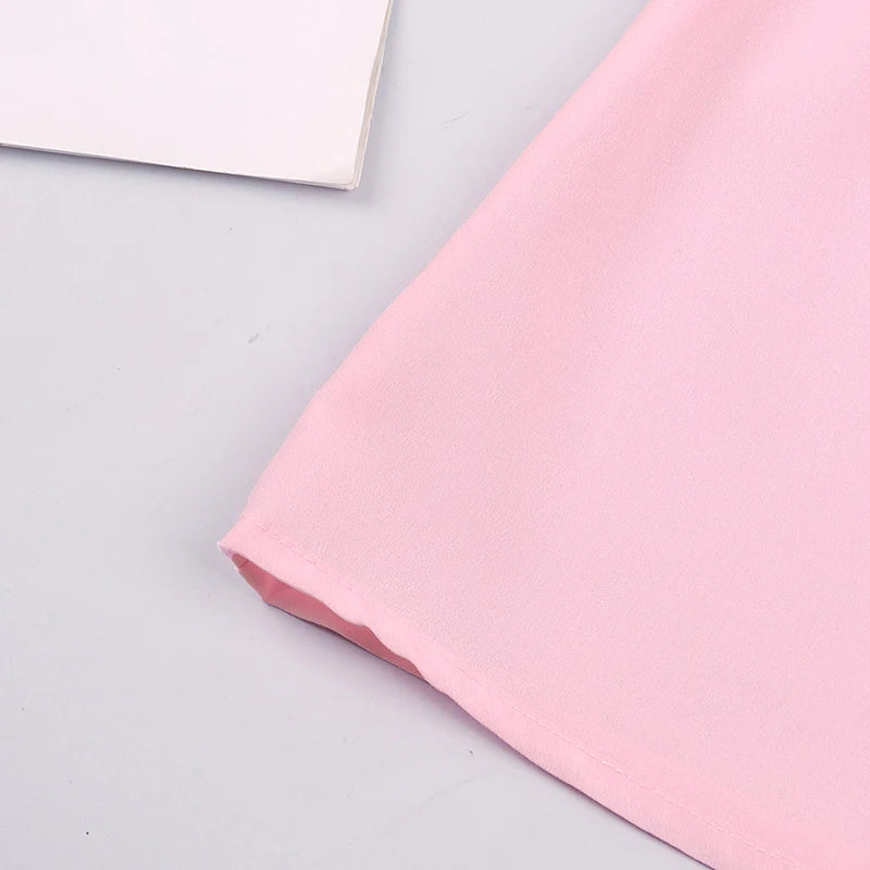 Pink Shirred Princess Summer Dress