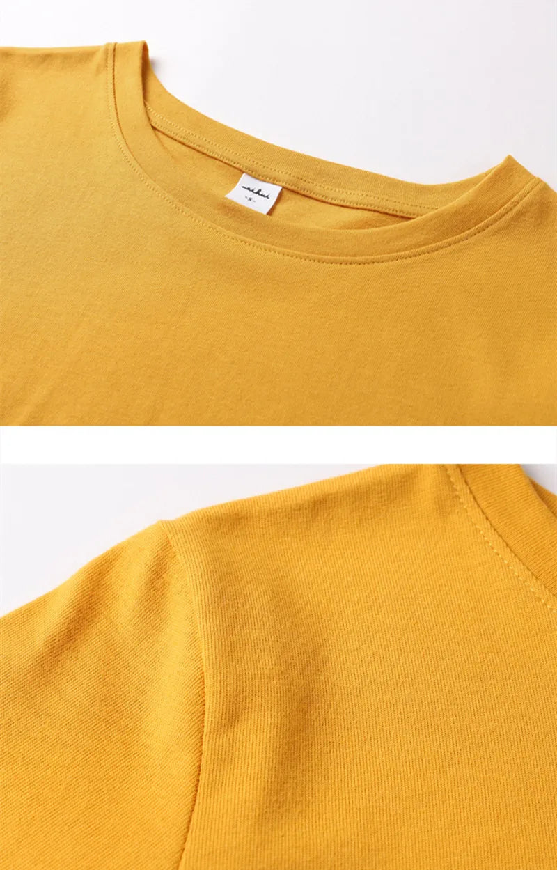 Pure Cotton Casual Loose Tee