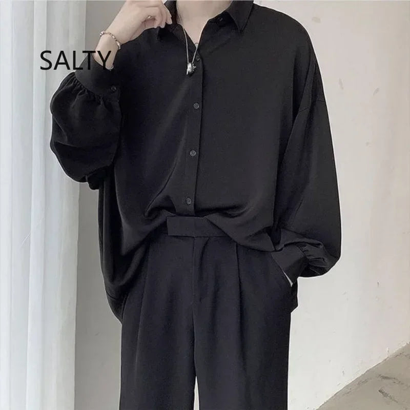 Loose Office Button Shirt Women