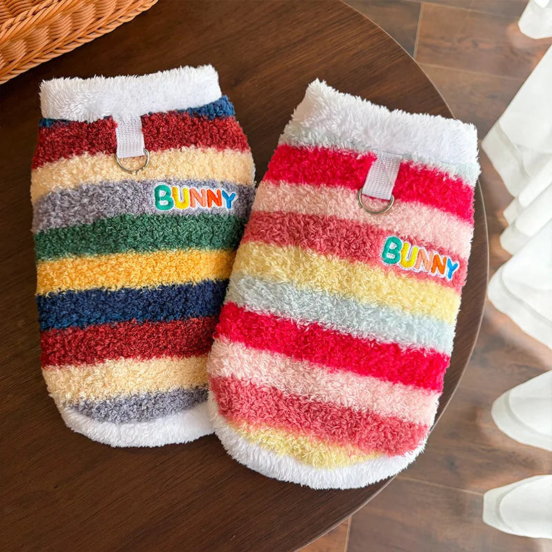 Pet Dog Clothes Soft Warm Fleece Dogs Jumpsuits Pet Clothing for Small Dogs Puppy Cats Clothes Chihuahua Yorkshire Costume Coat