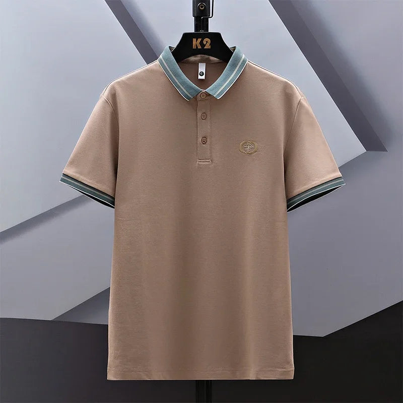Loose Plus Size Cotton Polo