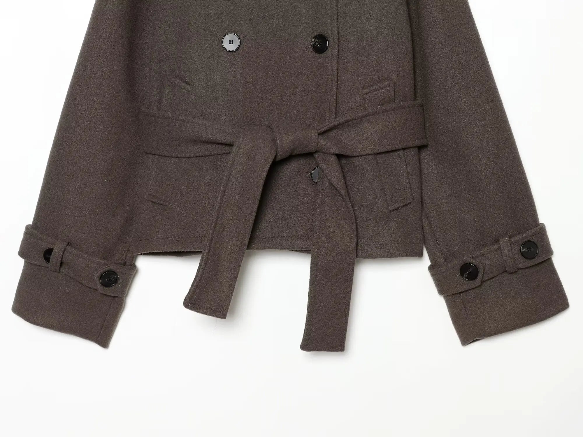 New Women's Jackets & Coats Autumn 2026 Fashion Loose Belt Elegant Turtleneck Warm Winter Jackets Women's Chic Youth Street Coat