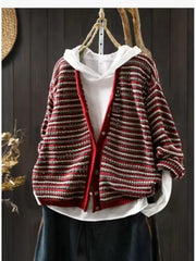 Loose Knit Winter Cardigan Sweater