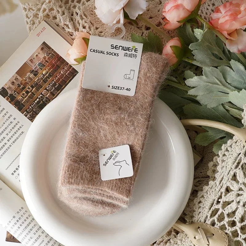 Plush Winter Mid Tube Socks