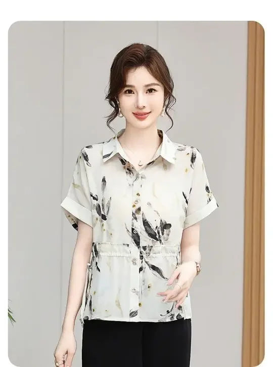 Printed Summer Casual Shirt Women