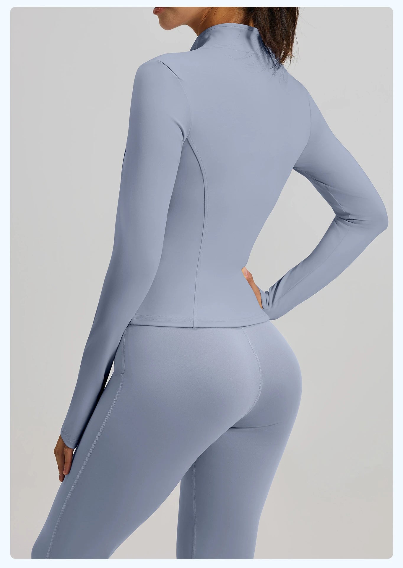 2PCS yoga suit, exercise set, gym set, women's exercise set, running exercise suit, long sleeved exercise suit, yoga suit
