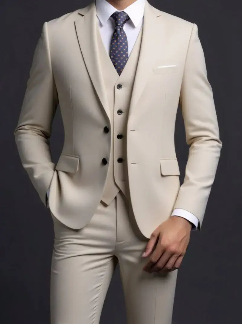 British Style Three Piece Suit