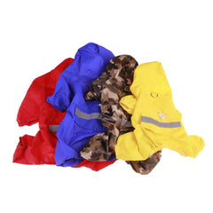Casual Waterproof Puppy Rain Jumpsuit