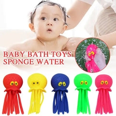 Octopus Sponge Water Bath Toy