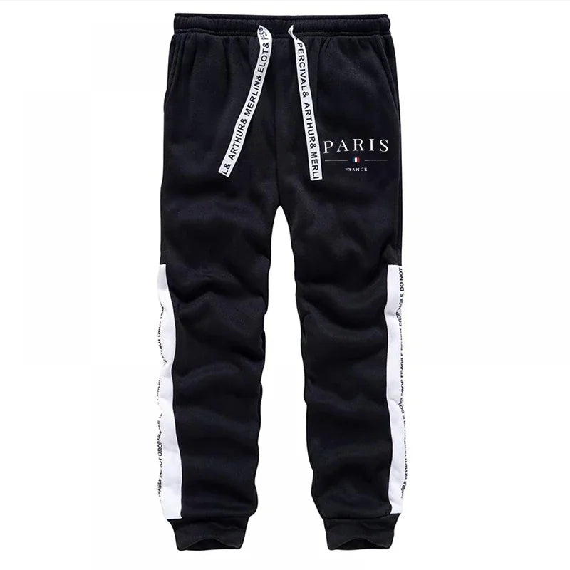 Men's Tracksuit 2 Pcs Sets Print Casual Hooded Sweatshirts Outdoors Sports Jogging Clothing Classic Fashion Single Hoodie Pants