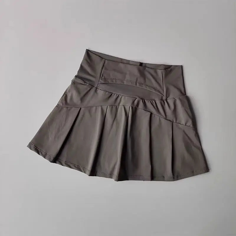 High Waist Tennis Skirt Shorts