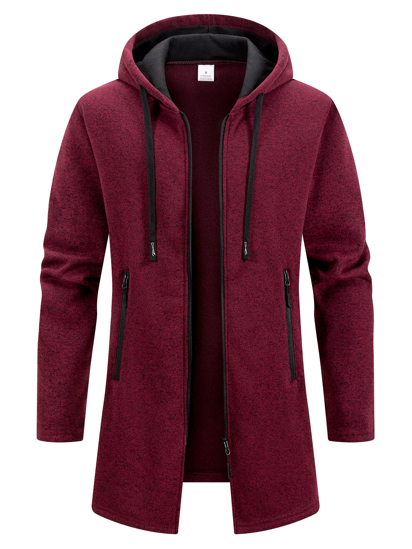 Oversized Streetwear Hooded Zip Jacket