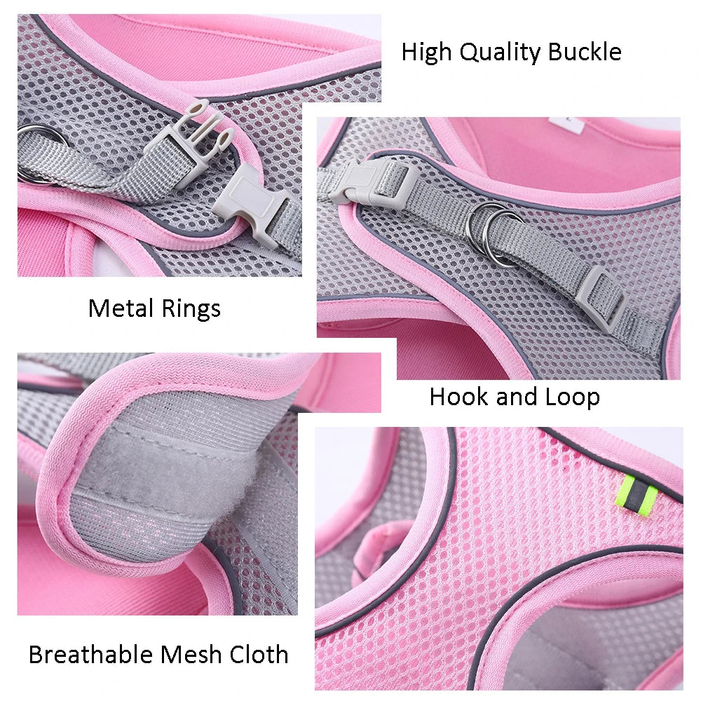 Striped Chest Rope Harness Vest