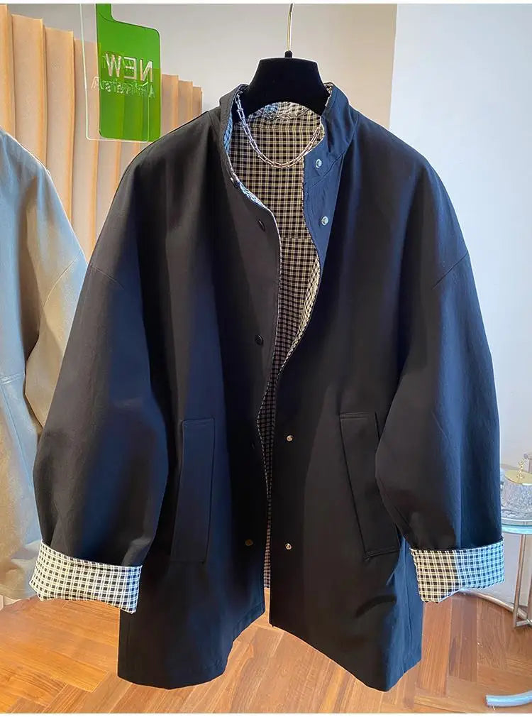 Casual Loose Windbreaker Trench Coat