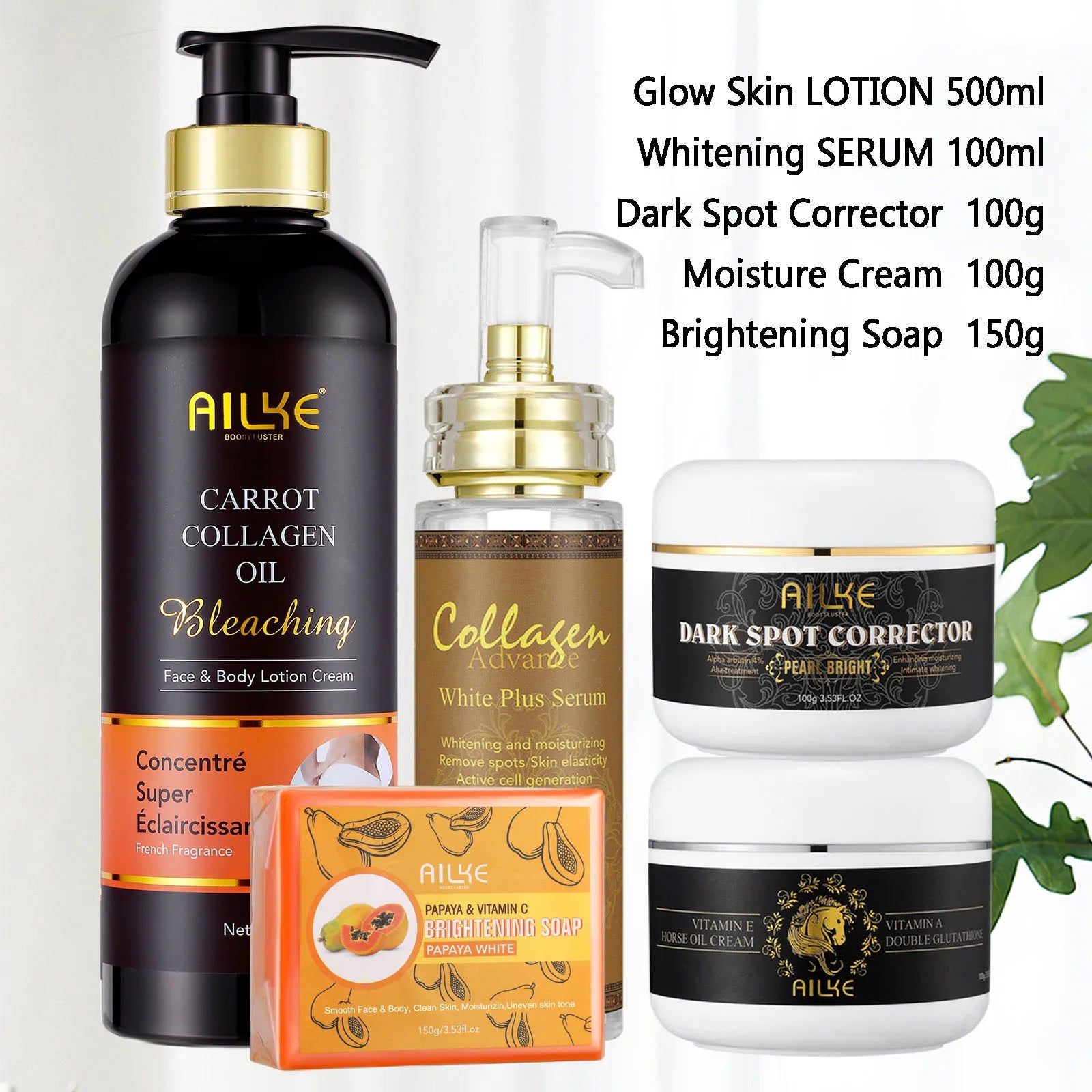 Collagen Whitening Women Care Set