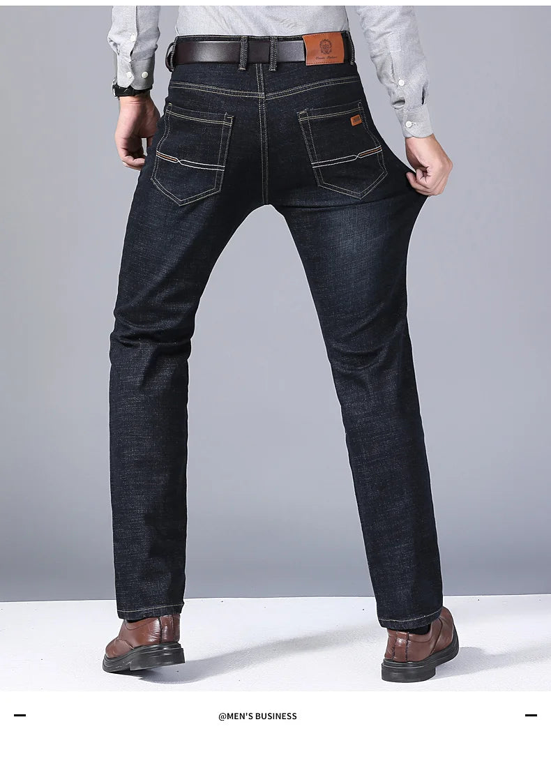 Classic Slim Black Denim