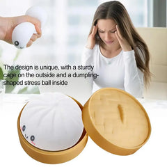 Glitter Dumpling Sensory Squeeze Toy