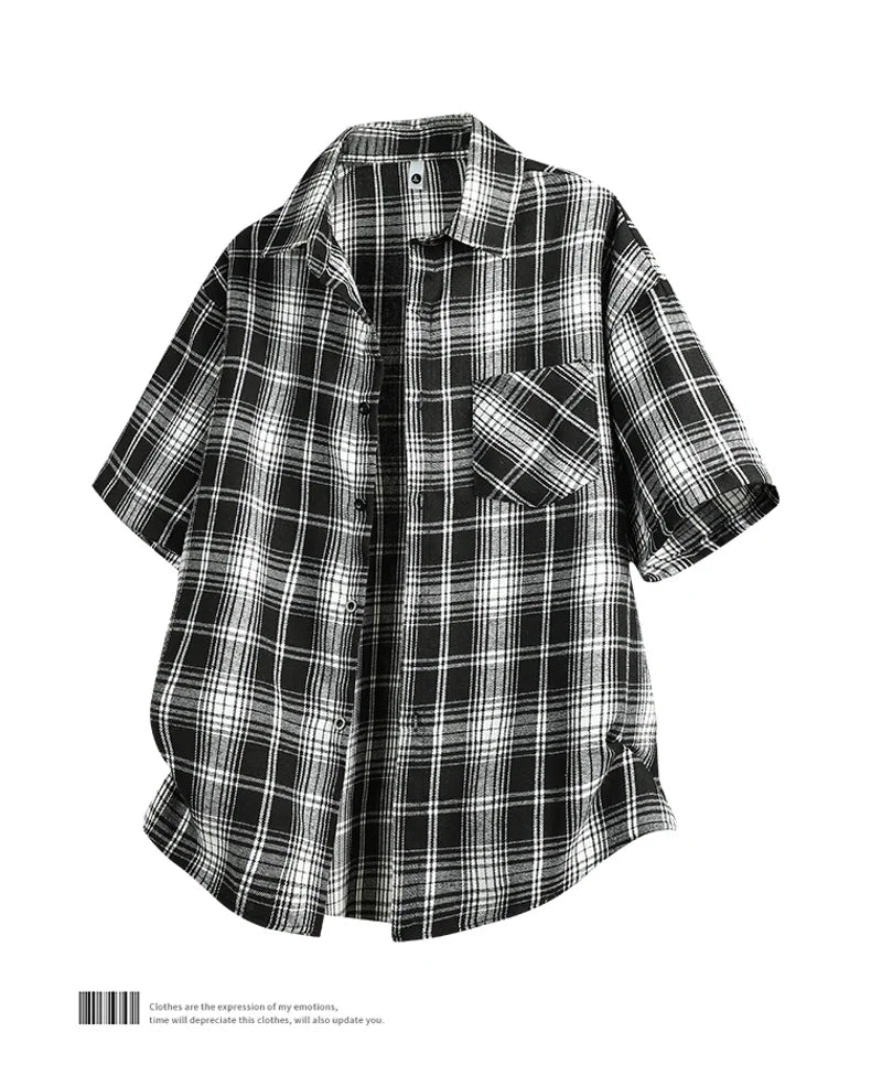 Plaid Casual Long Sleeve Shirt