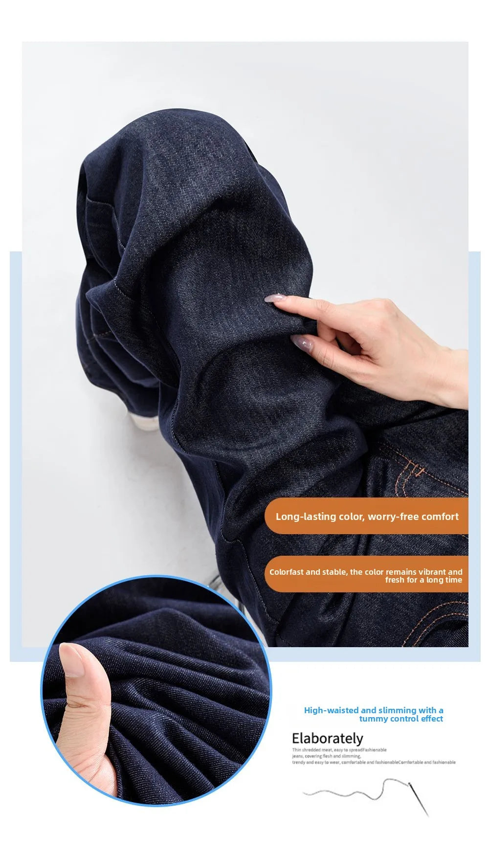 Women's Lightweight Wide Leg Straight-Leg Jeans Stylish and Comfortable Denim Pants for Effortless Fashion Summer Thin Trousers