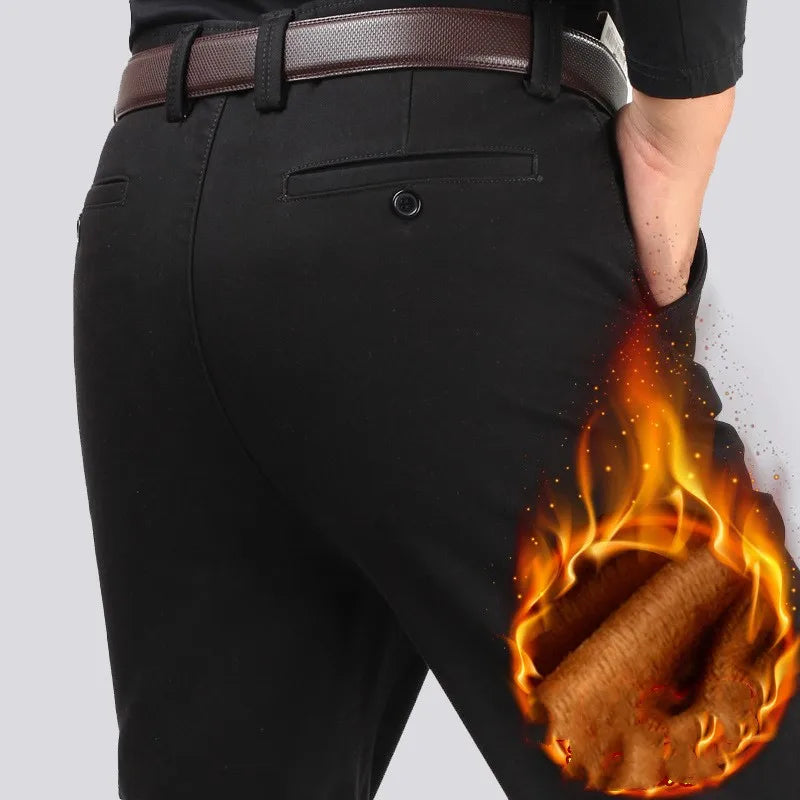 Warm Fleece Classic Straight Pants