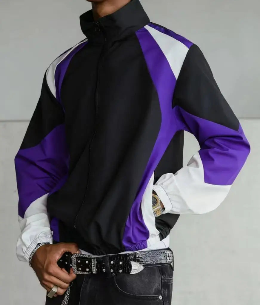 Lightweight Color Block Jacket