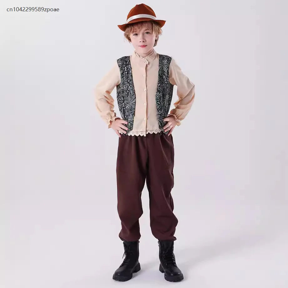 Medieval Bavarian Kids Costume Set