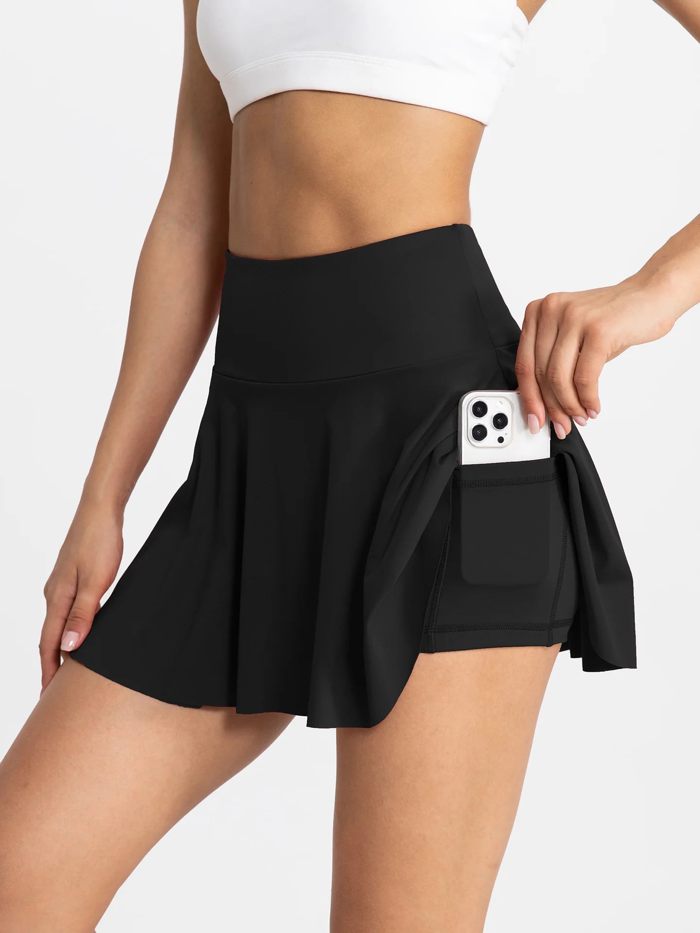 Active Tennis Skort With Shorts