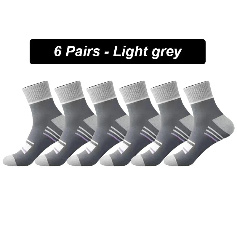 Comfortable Cotton Crew Business Socks