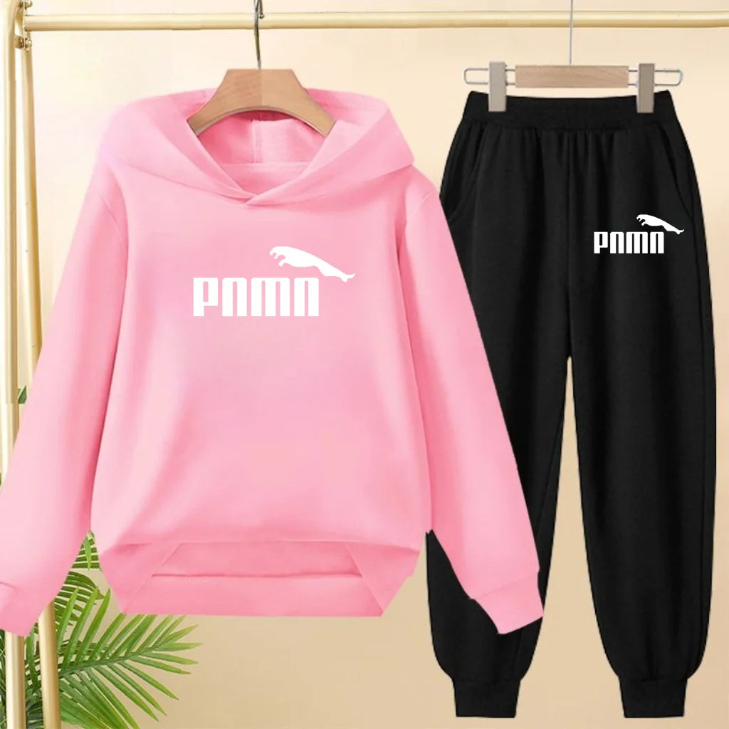 Cartoon Casual Kids Jogging Set