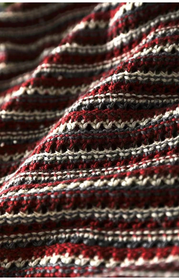 Loose Knit Winter Cardigan Sweater