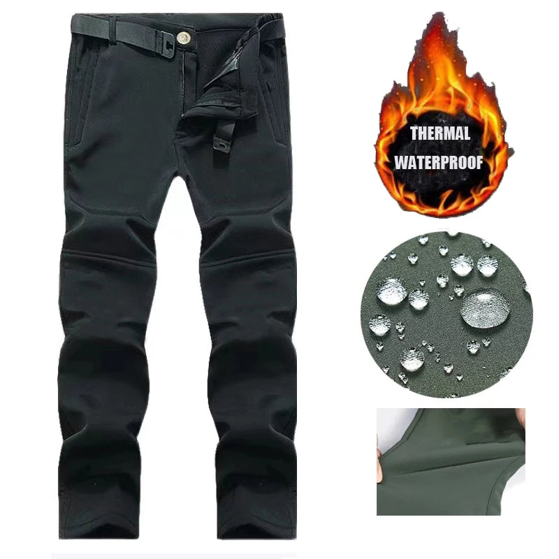 City Fleece Cargo Hiking Pants