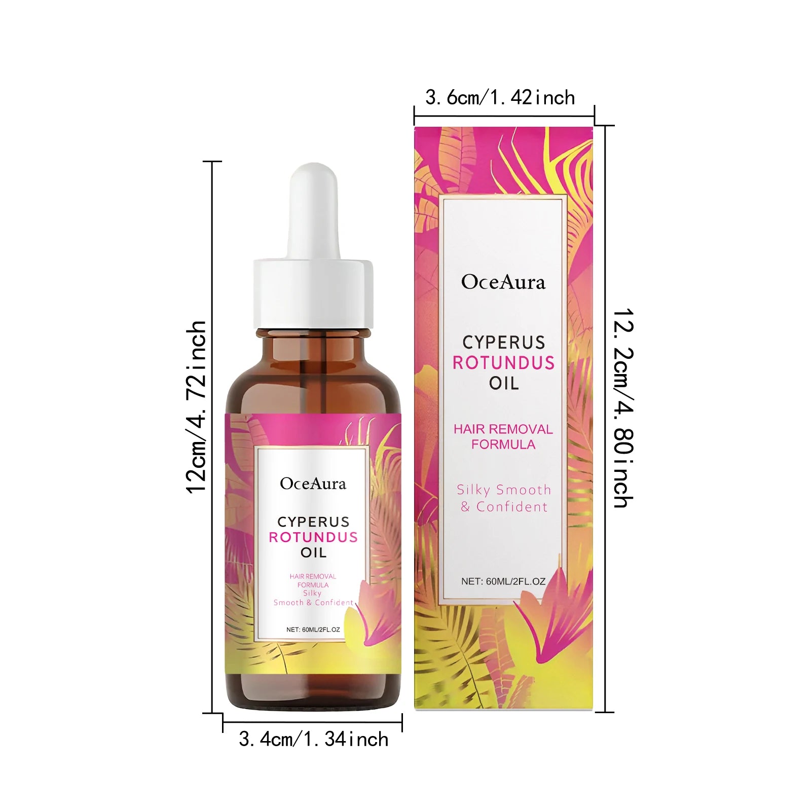 Hair Removal Care Essential Oil Gently Cares For The Skin Cleanses Hair Removal Moisturizes&Moisturizes Daily Care Essential Oil