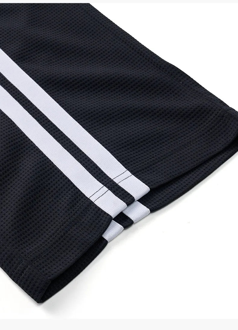 RIGORER 2026 New Straight Joggers Men Jogging Sweatpants Sportswear Knit Tracksuit Sports Pants Trousers Wide Leg Clothing