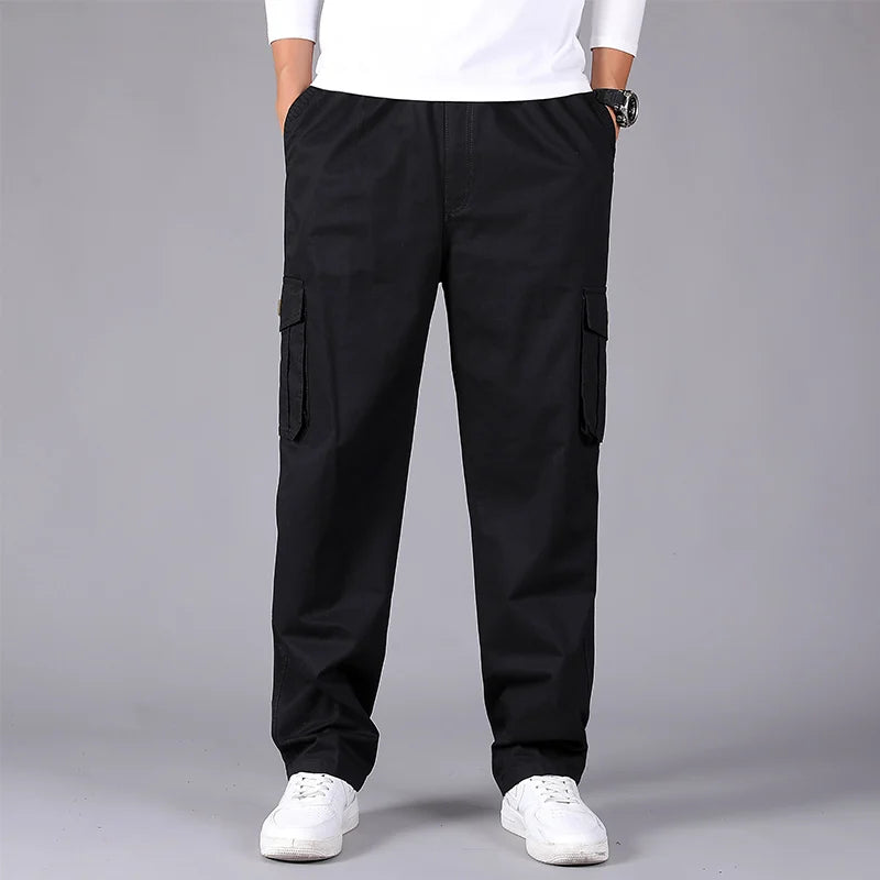 Large Size Casual Cargo Pants