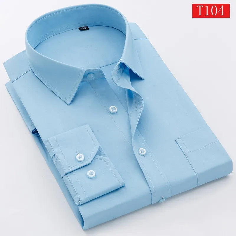 Classic Cotton Business Casual Shirt