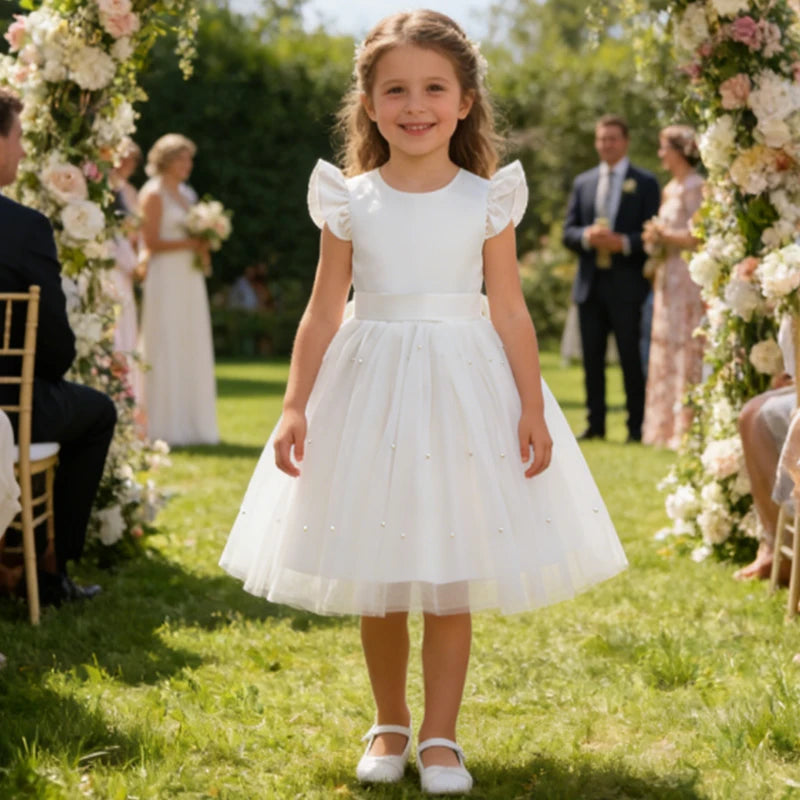 Elegant Bow Princess Party Dress