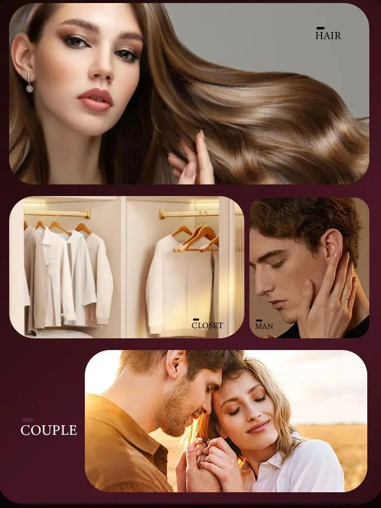 Set of 2 Coconut Perfume Sprays – Dual-Use Hair & Body Freshener with Long-Lasting Aroma, Compact & Travel-Ready Fragrance Spray