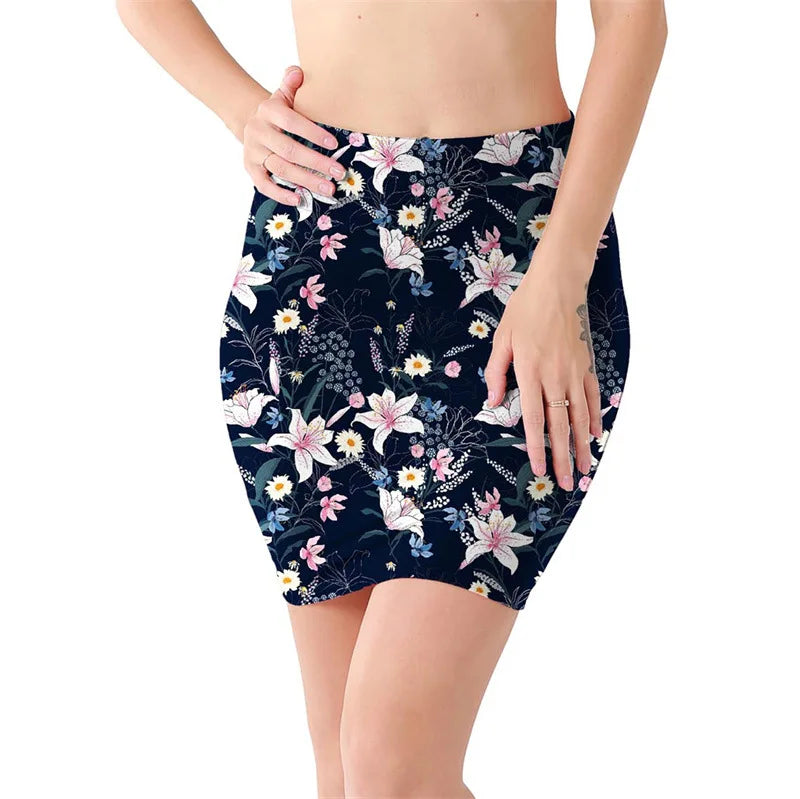 Mini High Waist Skirts Sexy Girls Leopard Snake Pattern Skirts Casual Package Hip Short Skirts Women Tight Party Skirts