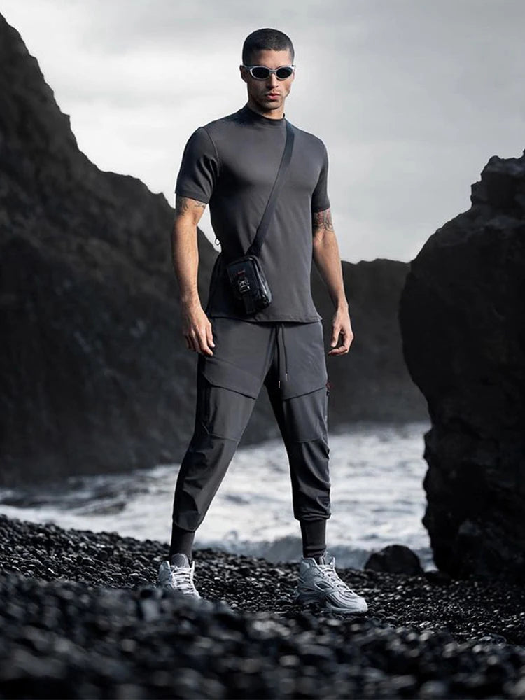 Men's Joggers Fitness Sweatpants Slim Fit Training Exercise Gym Jogging Track Marathon Loose Fit Rigorer Coordinated Sportswear