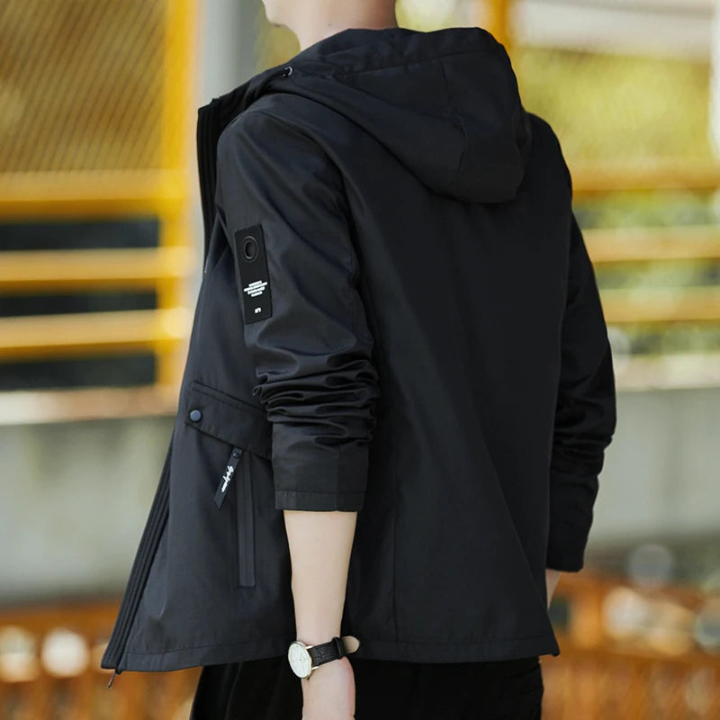 Waterproof Military Hooded Men Jacket