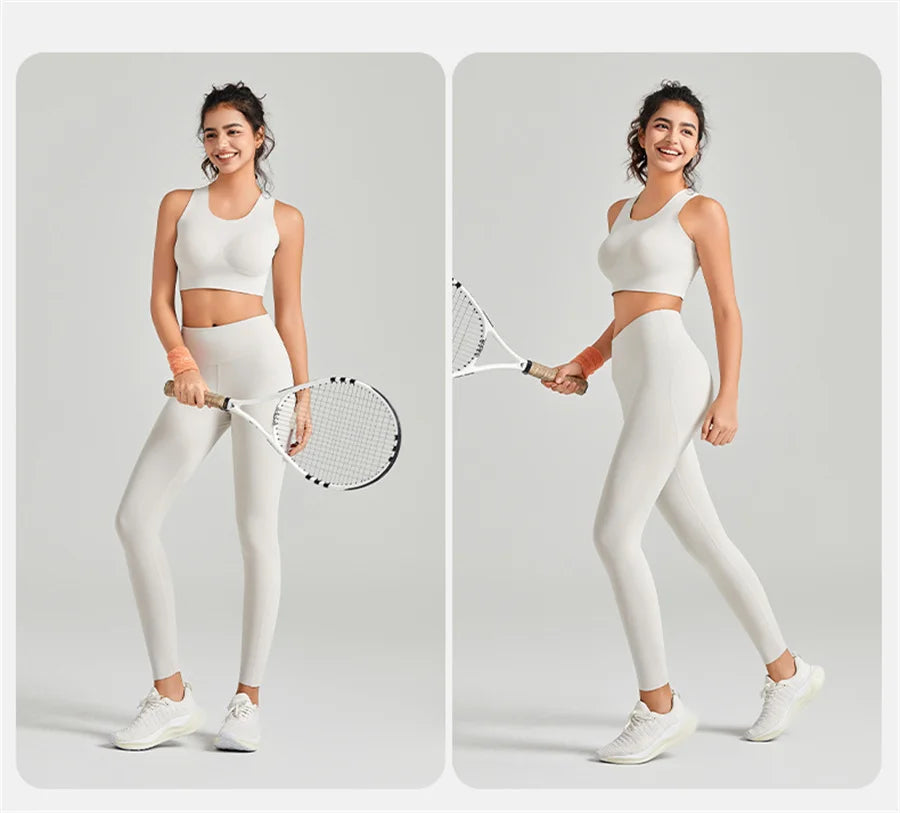 Summer Yoga Leggings For Women High Waist Breathable Quick Drying Pilates Running Jogging Fitness Girls Long Pants Gym Workout
